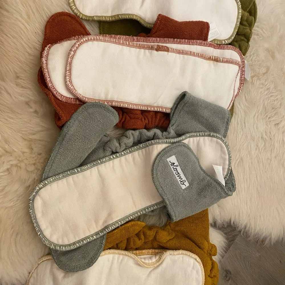 Sloomb newborn cloth diaper lot